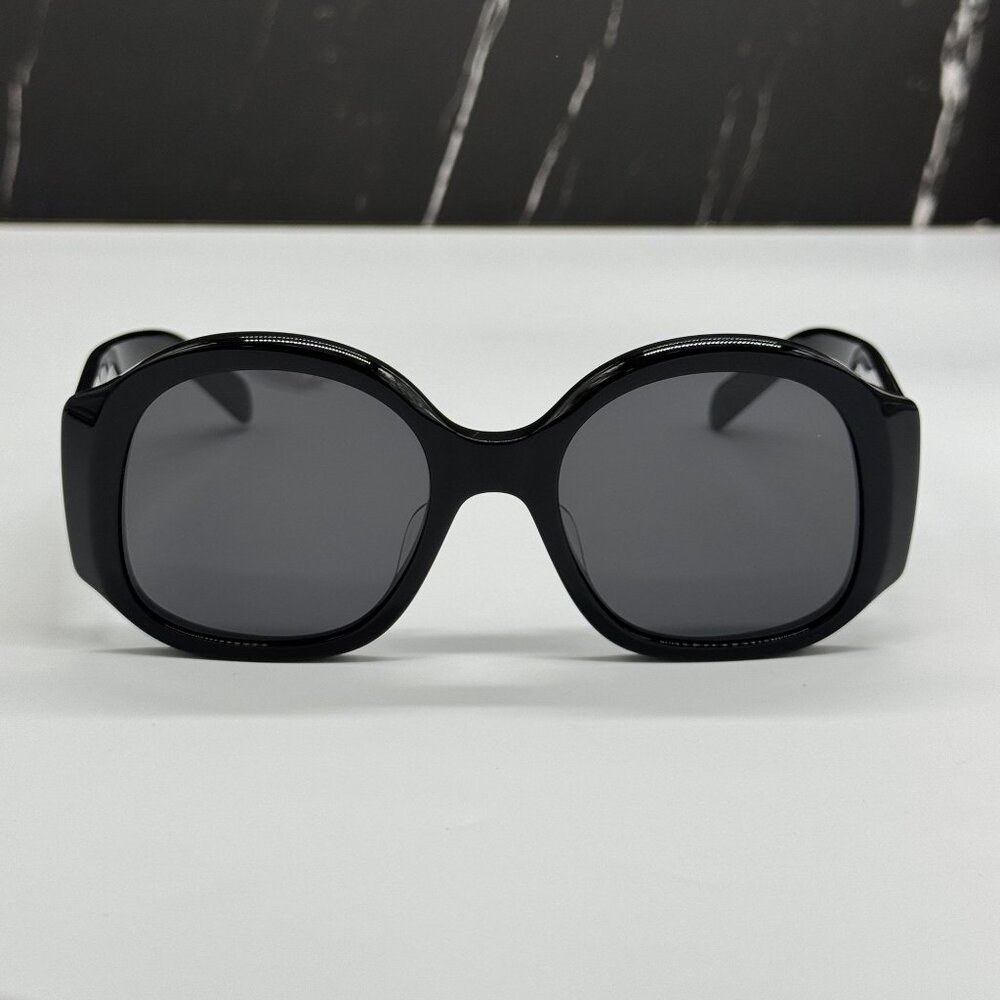 NEW CELINE CL40305U 01A BLACK OVERSIZED WOMEN SUNGLASSES CELINE - Picture 5 of 10